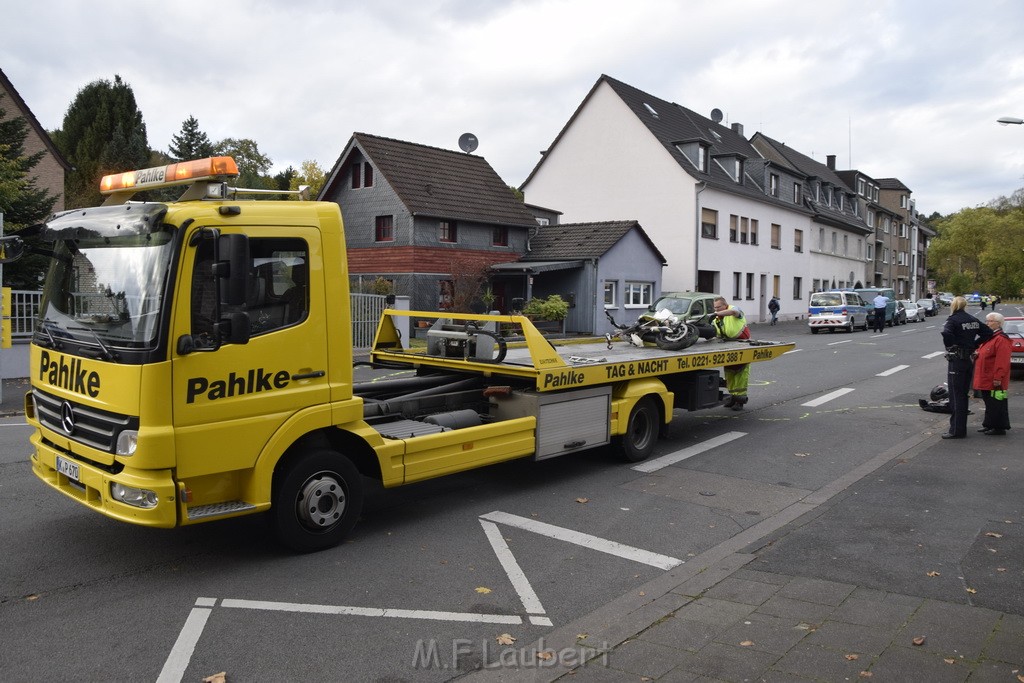 VU Krad PKW Koeln Duennwald Berlinerstr P131.JPG - Miklos Laubert